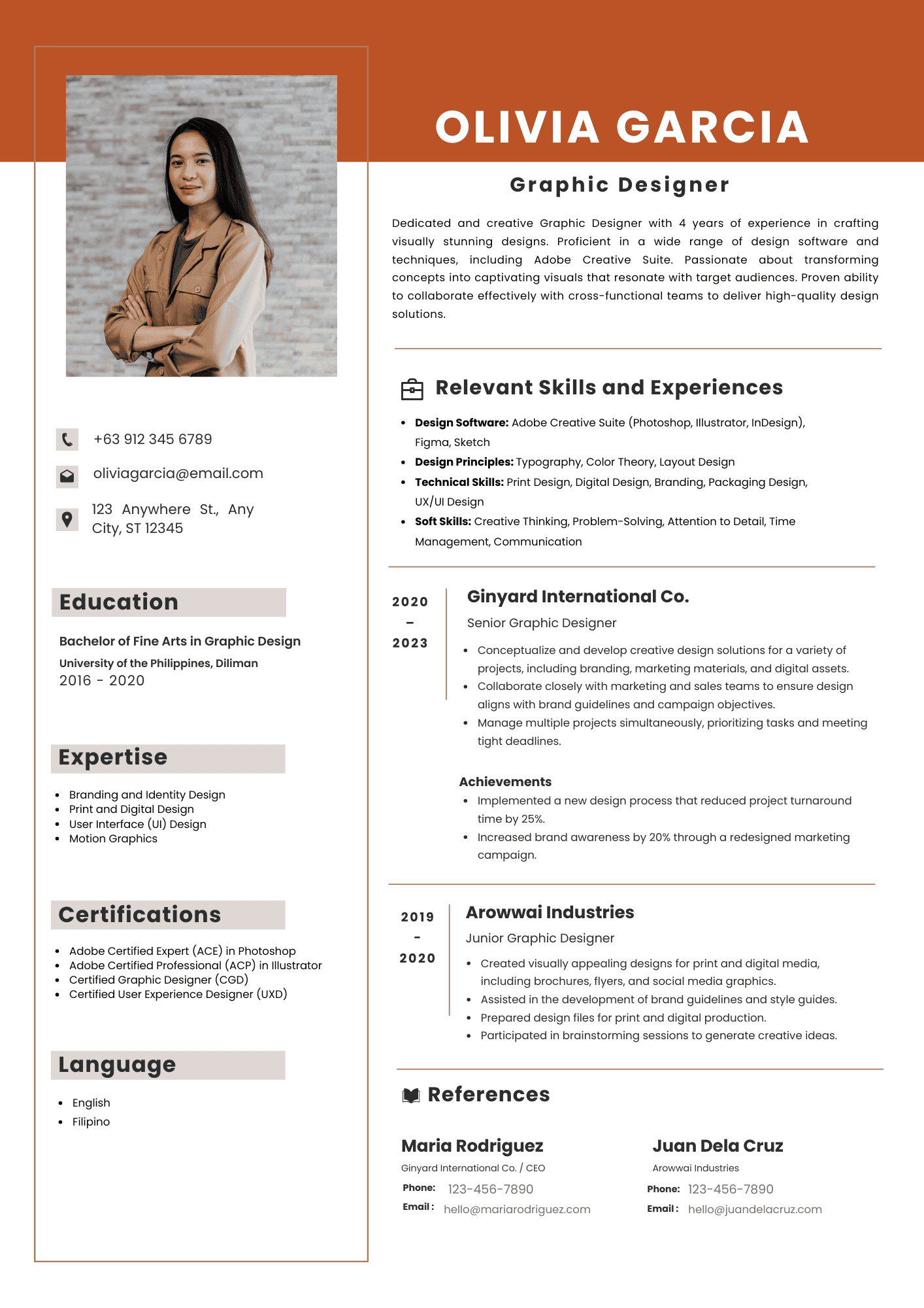 sample resume